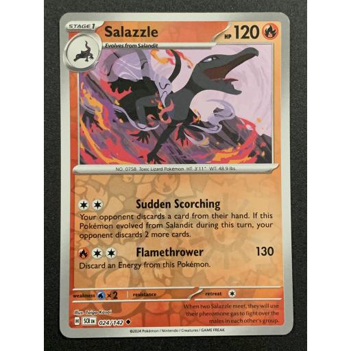 Salazzle | 024/142 | Reverse Holo