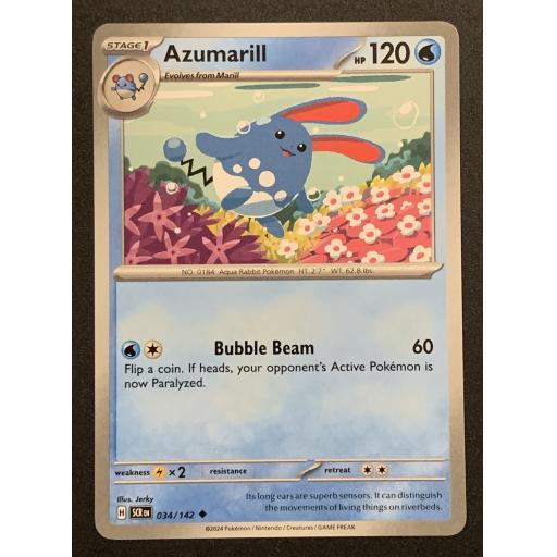 Azumarill | 034/142 | Uncommon