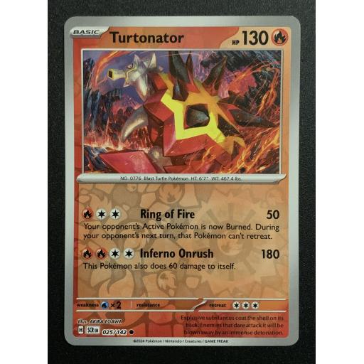 Turtonator | 025/142 | Reverse Holo