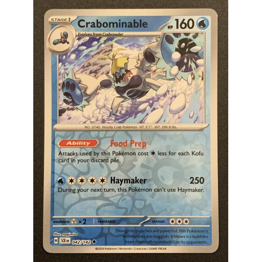 Crabominable | 042/142 | Reverse Holo