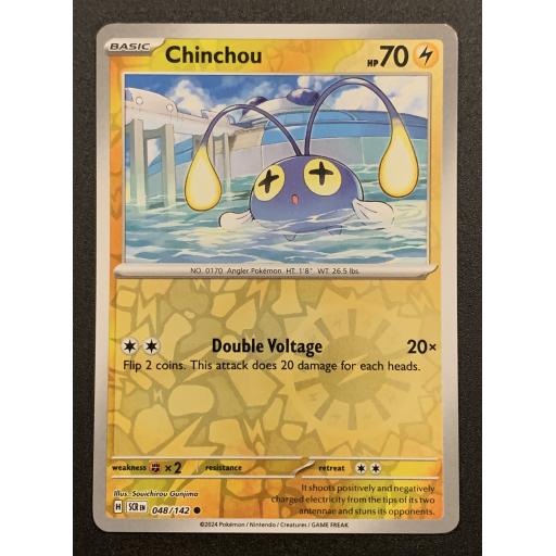 Chinchou | 048/142 | Reverse Holo