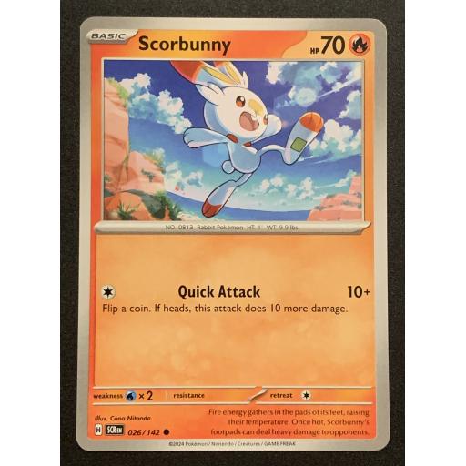 Scorbunny | 026/142 | Common