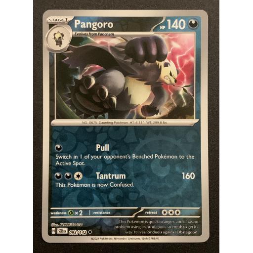 Pangoro | 093/142 | Reverse Holo