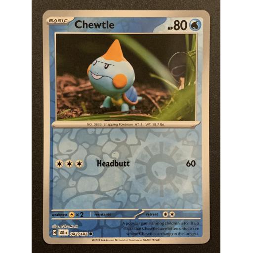 Chewtle | 043/142 | Reverse Holo