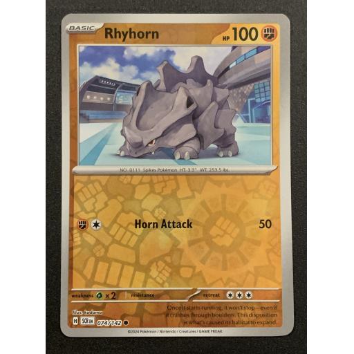 Rhyhorn | 074/142 | Reverse Holo